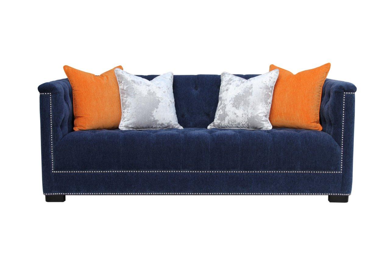 HS-316# Navy Blue Sofa